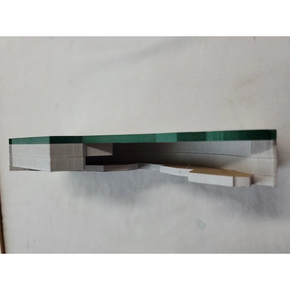 3D Wood Desk Display Aggies‎ A&M Football Stadium 9x1.4x4